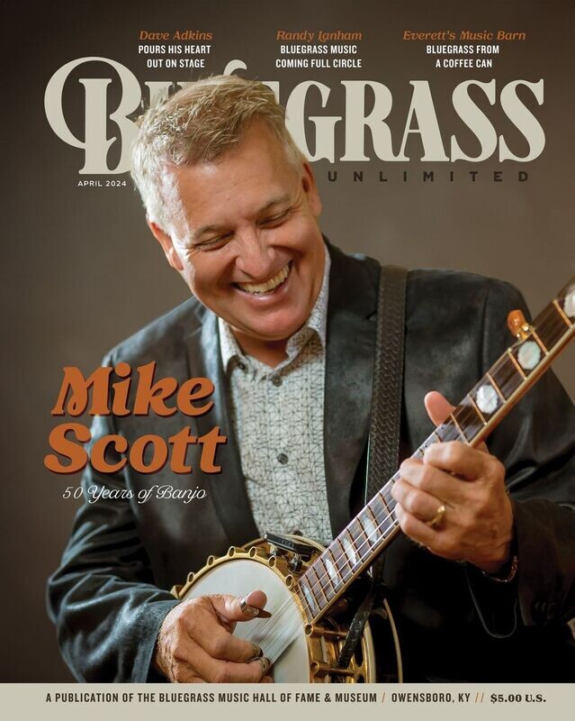 April 2024 Bluegrass Unlimited - Mike Scott