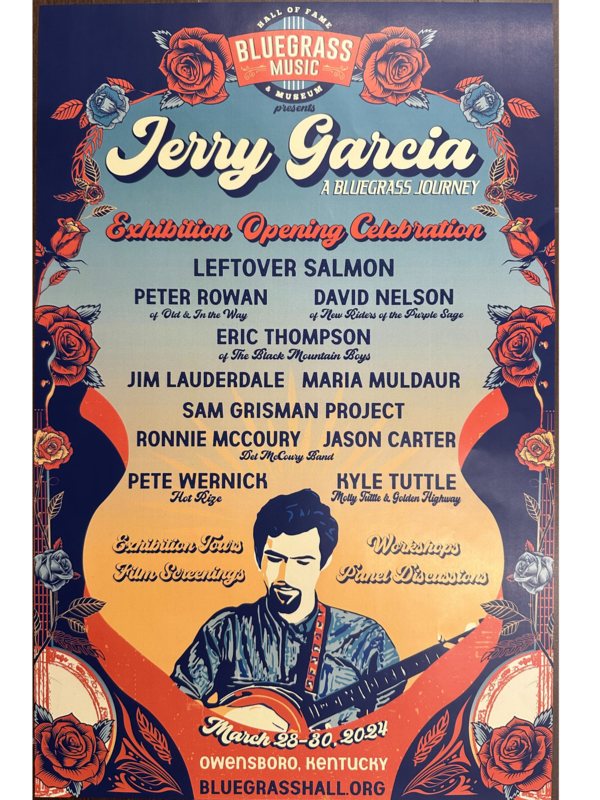Jerry Garcia Opening Weekend Poster