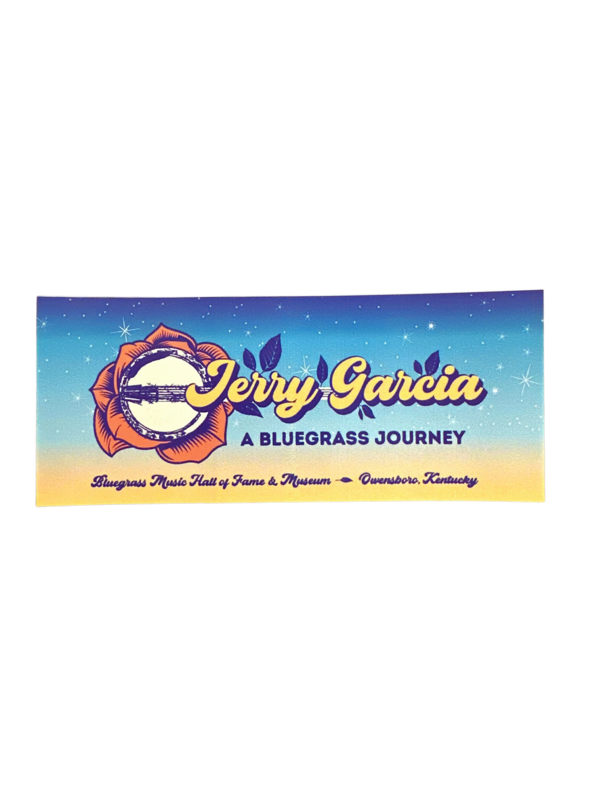 Jerry Garcia Rectangle Sticker
