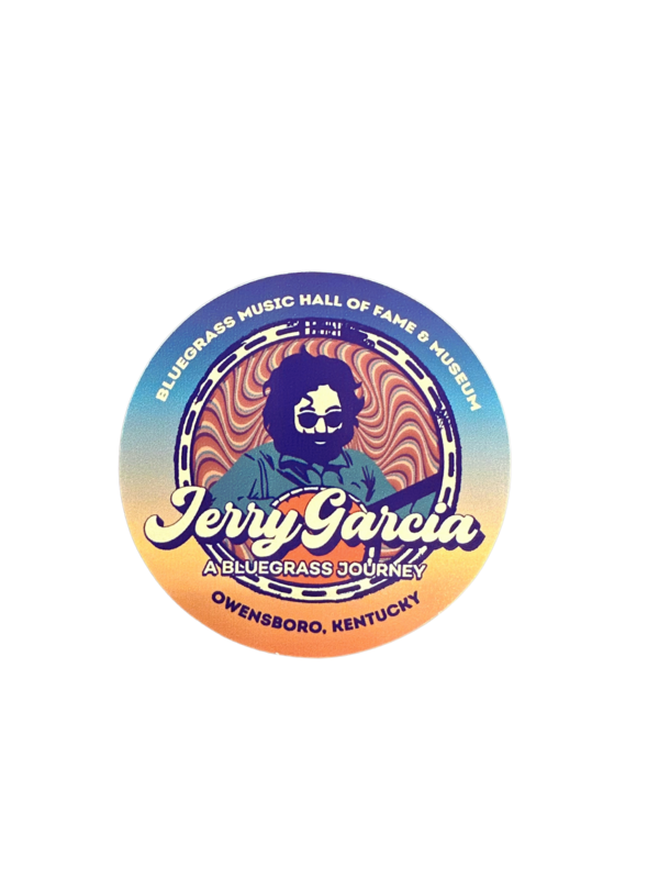 Jerry Garcia Circle Sticker