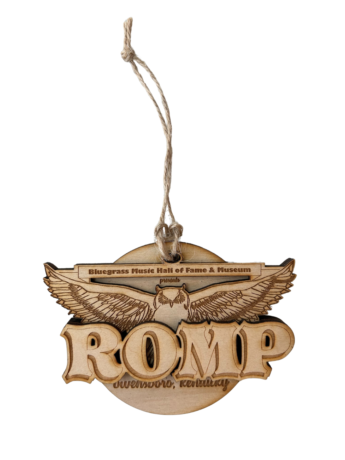 ROMP Wooden Ornament