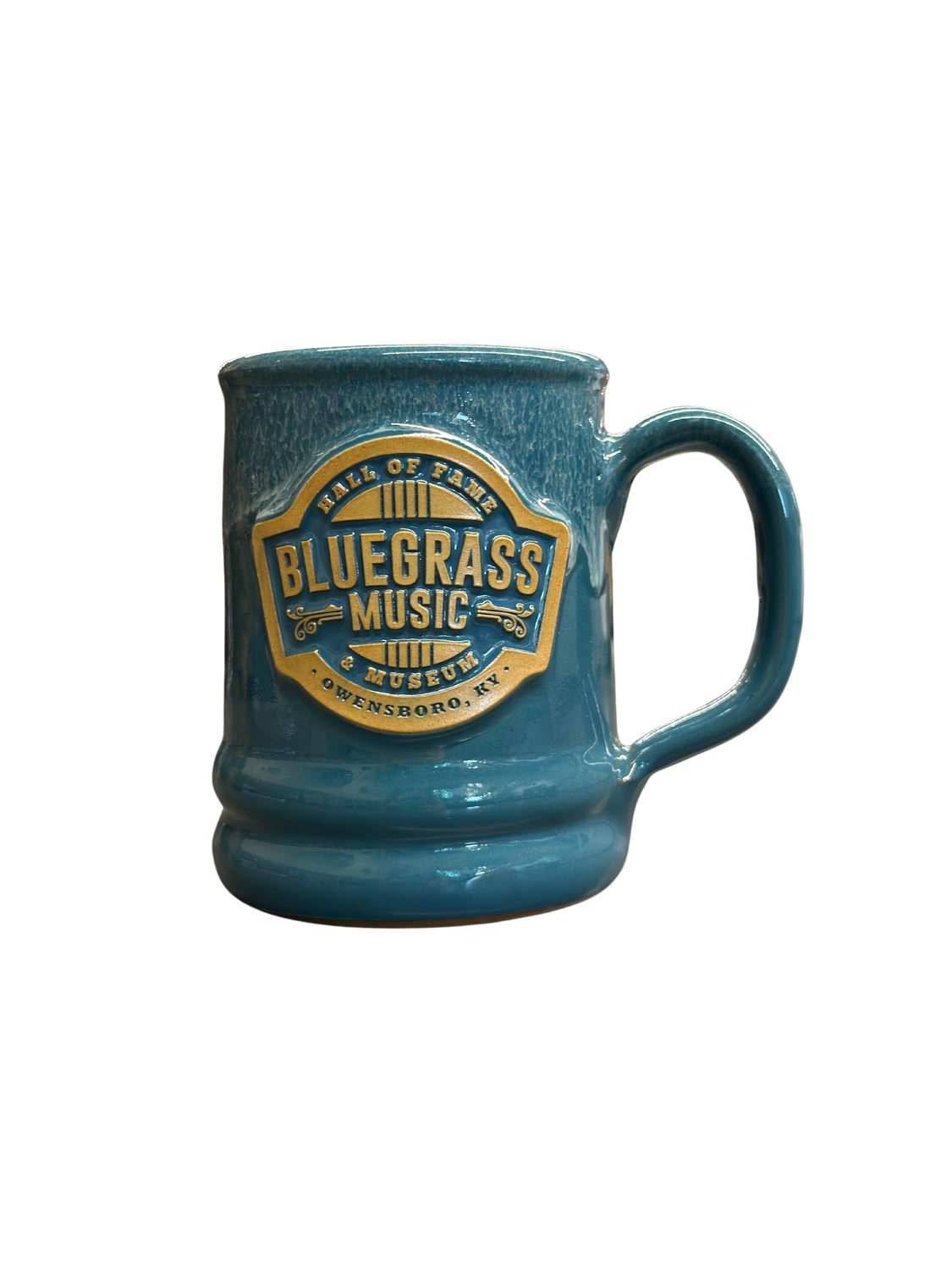 Bluegrass Music Mug - Peacock Blue