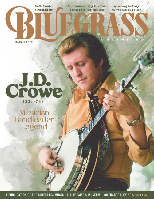 March 2022 Bluegrass Unlimited - J.D. Crowe