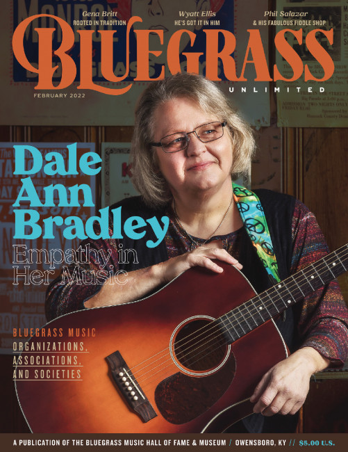 February 2022 Bluegrass Unlimited - Dale Ann Bradley