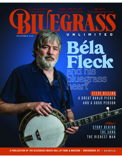 November 2021 Bluegrass Unlimited - Bela Fleck