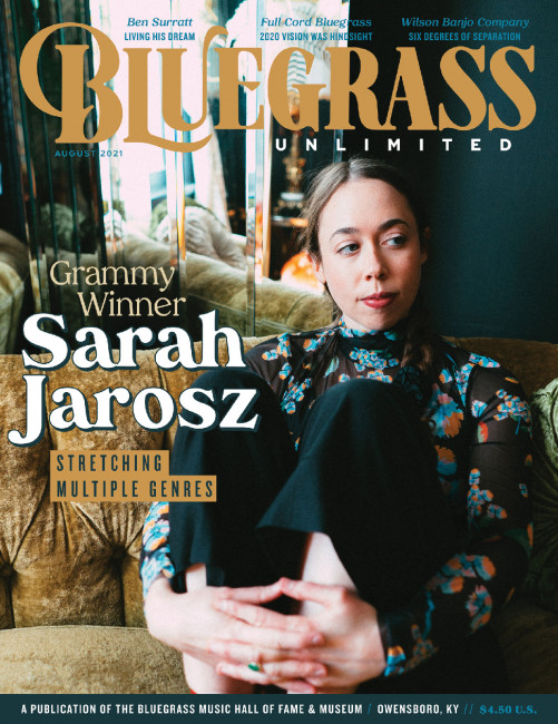 August 2021 Bluegrass Unlimited - Sarah Jarosz