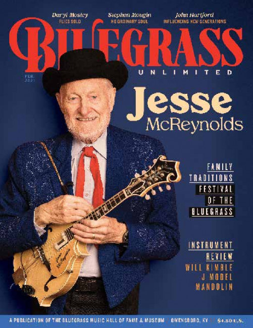February 2021 Bluegrass Unlimited - Jesse McReynolds
