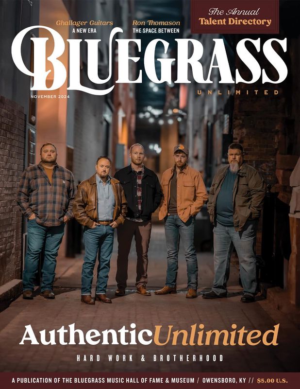 November 2024 Bluegrass Unlimited - Authentic Unlimited