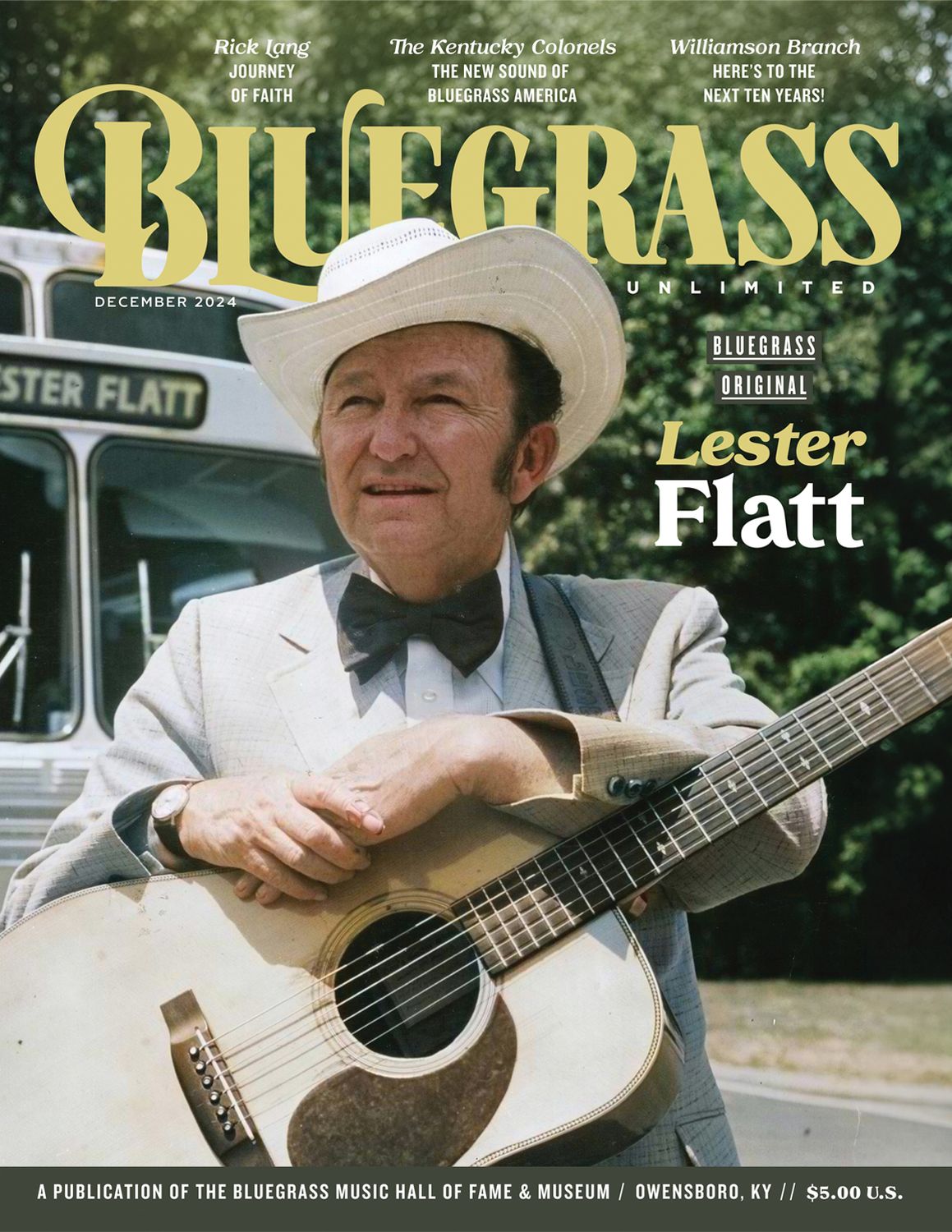 December 2024 Bluegrass Unlimited - Lester Flatt