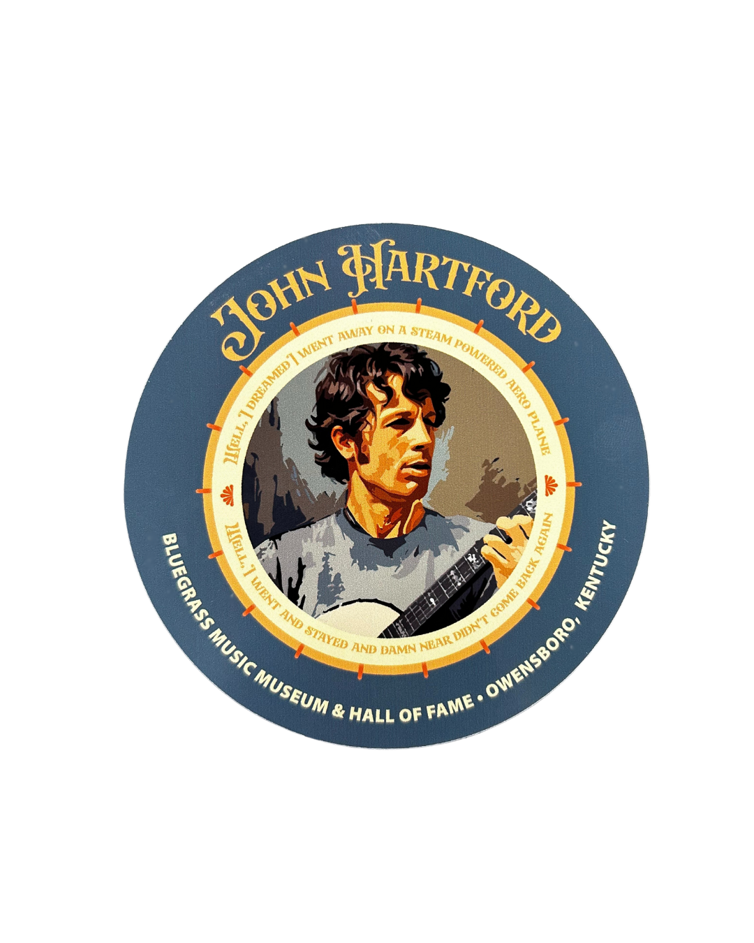 John Hartford Sticker