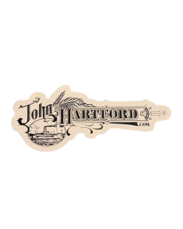 John Hartford Logo Sticker