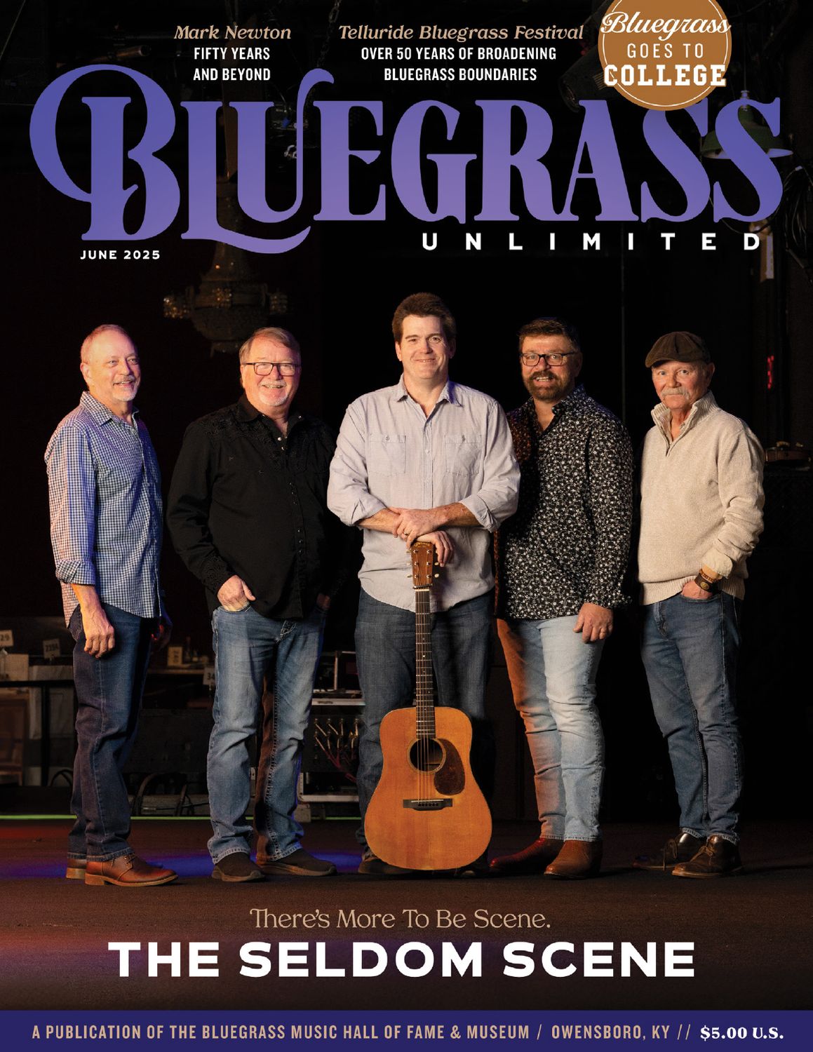 Bluegrass Unlimited June 2025 Seldom Scene