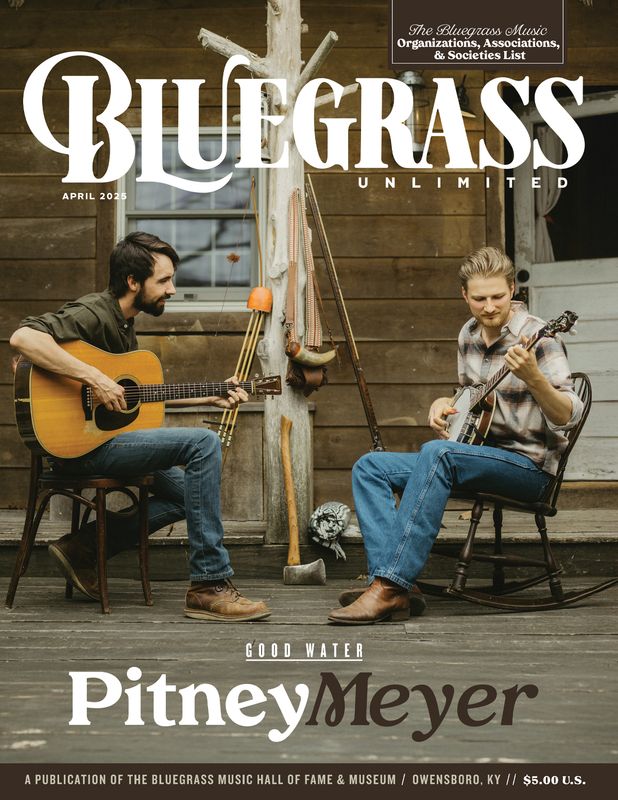 Bluegrass Unlimited April 2025 Pitney Meyer