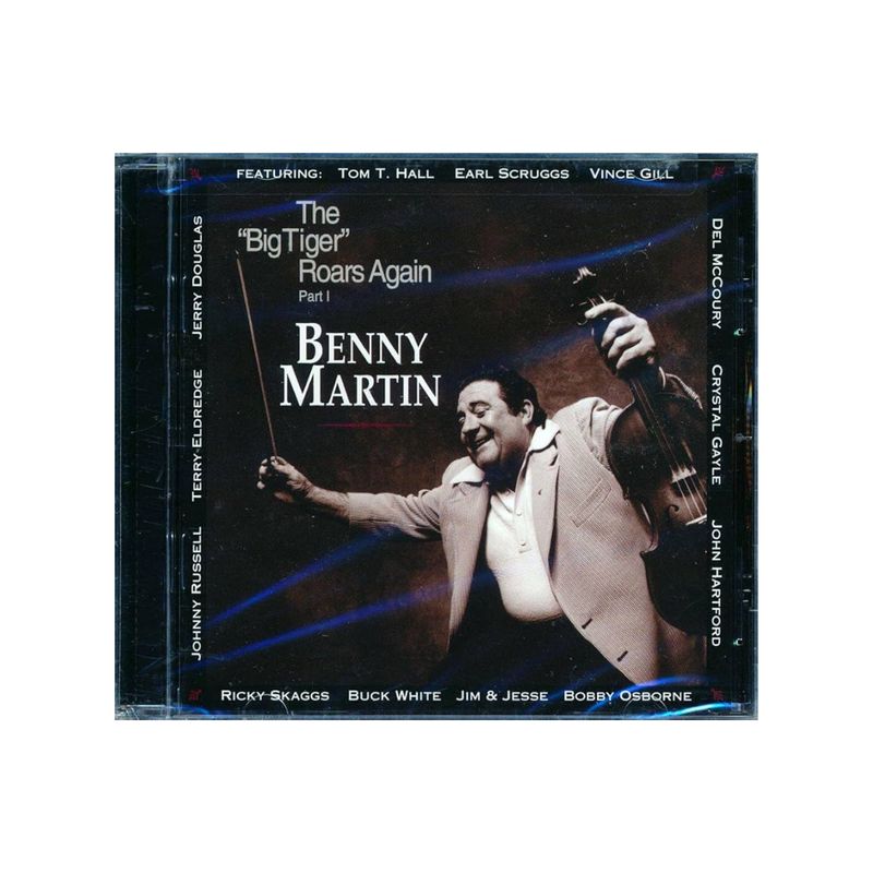 Benny Martin The "Big Tiger" Roars Again CD