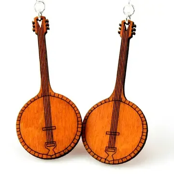 Banjo Earrings