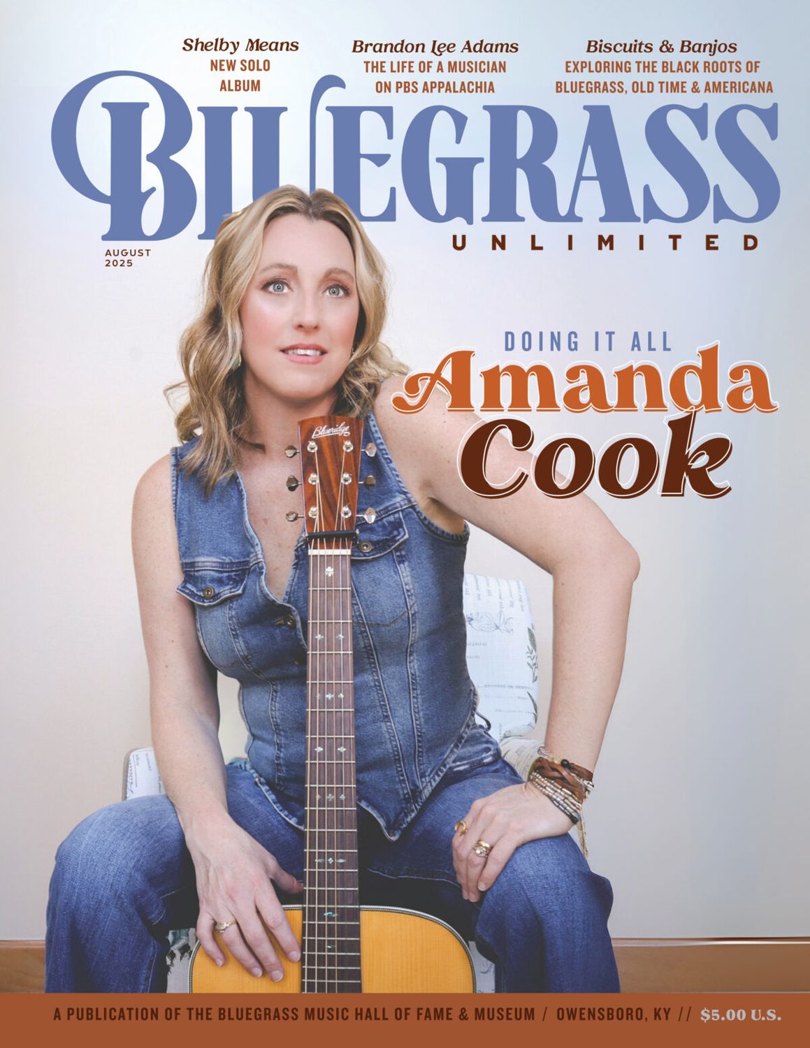 Bluegrass Unlimited August 2025 Amanda Cook