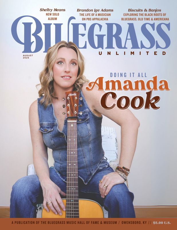 Bluegrass Unlimited August 2025 Amanda Cook