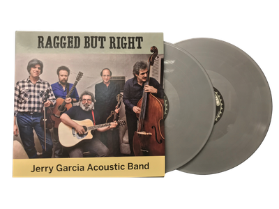 Ragged but Right LP - Jerry Garcia - EXCLUSIVE SILVER VINYL