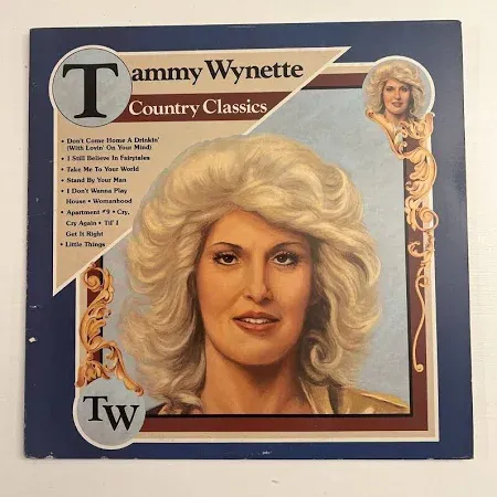 Tammy Wynette Country Classics LP