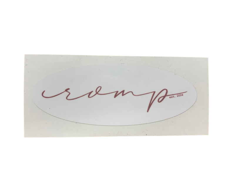 Romp Script Sticker