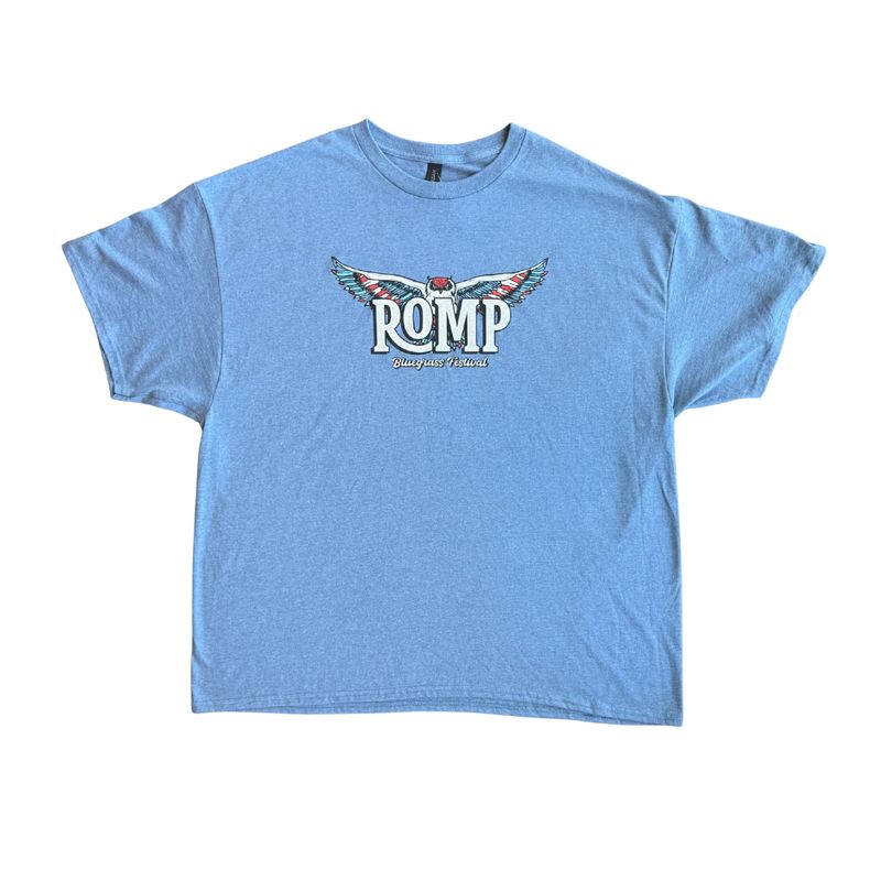 Romp 2025 Blue Festival T-Shirt YL