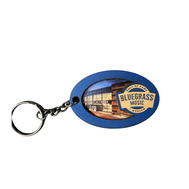 Wooden Hall Of Fame Keychain