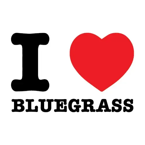I Love Bluegrass Sticker