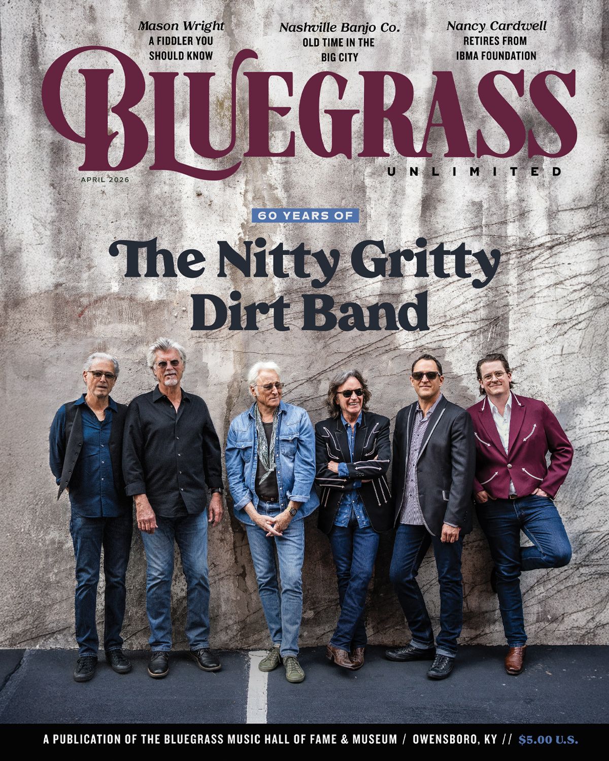 Bluegrass Unlimited April 2026