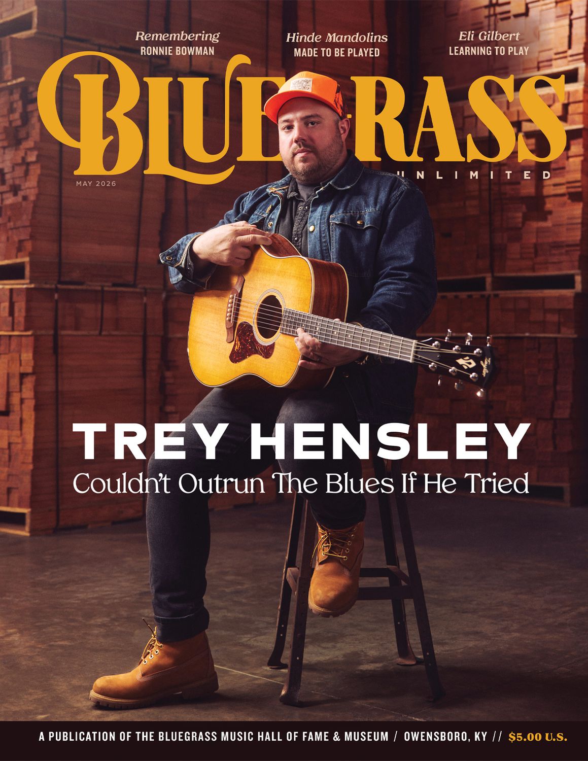 Bluegrass Unlimited May 2026 Trey Hensley