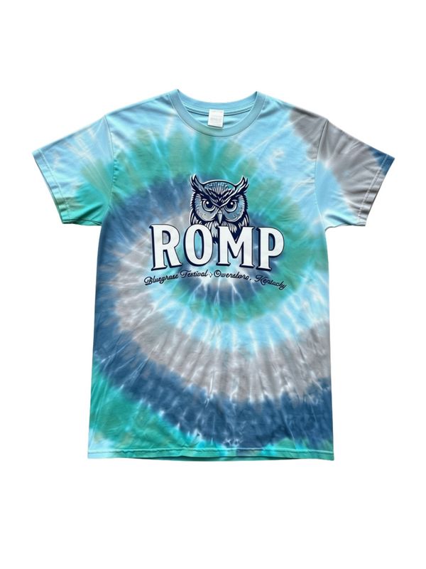 #1 Romp 2026 Tie Dye Festival Shirt M