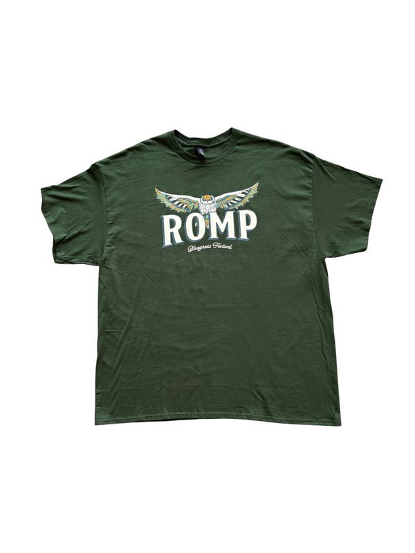 #2 Gildan Romp 2026 Pine Green Festival Shirt 2XL Gildan