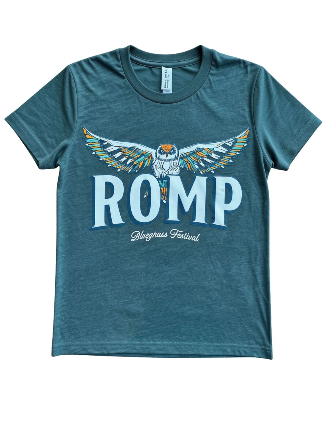 #2 Romp 2026 Pine Green Festival Shirt YL