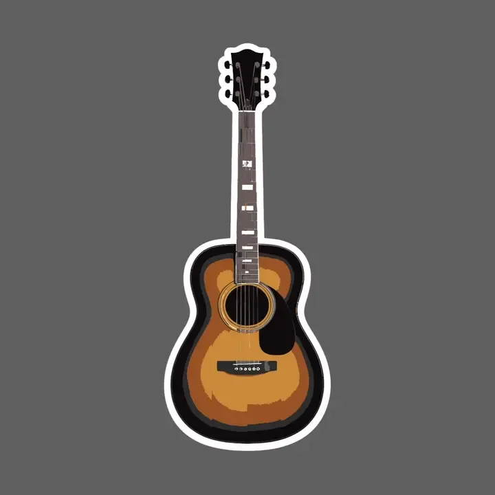 Guitar Sticker