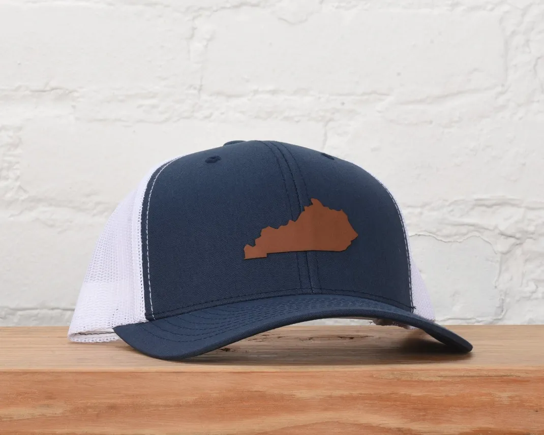 Kentucky Navy And White Hat