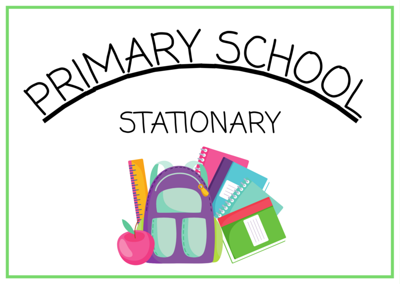 Primary School Stationary