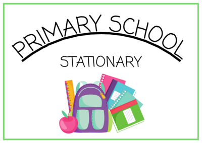 Primary School Stationary
