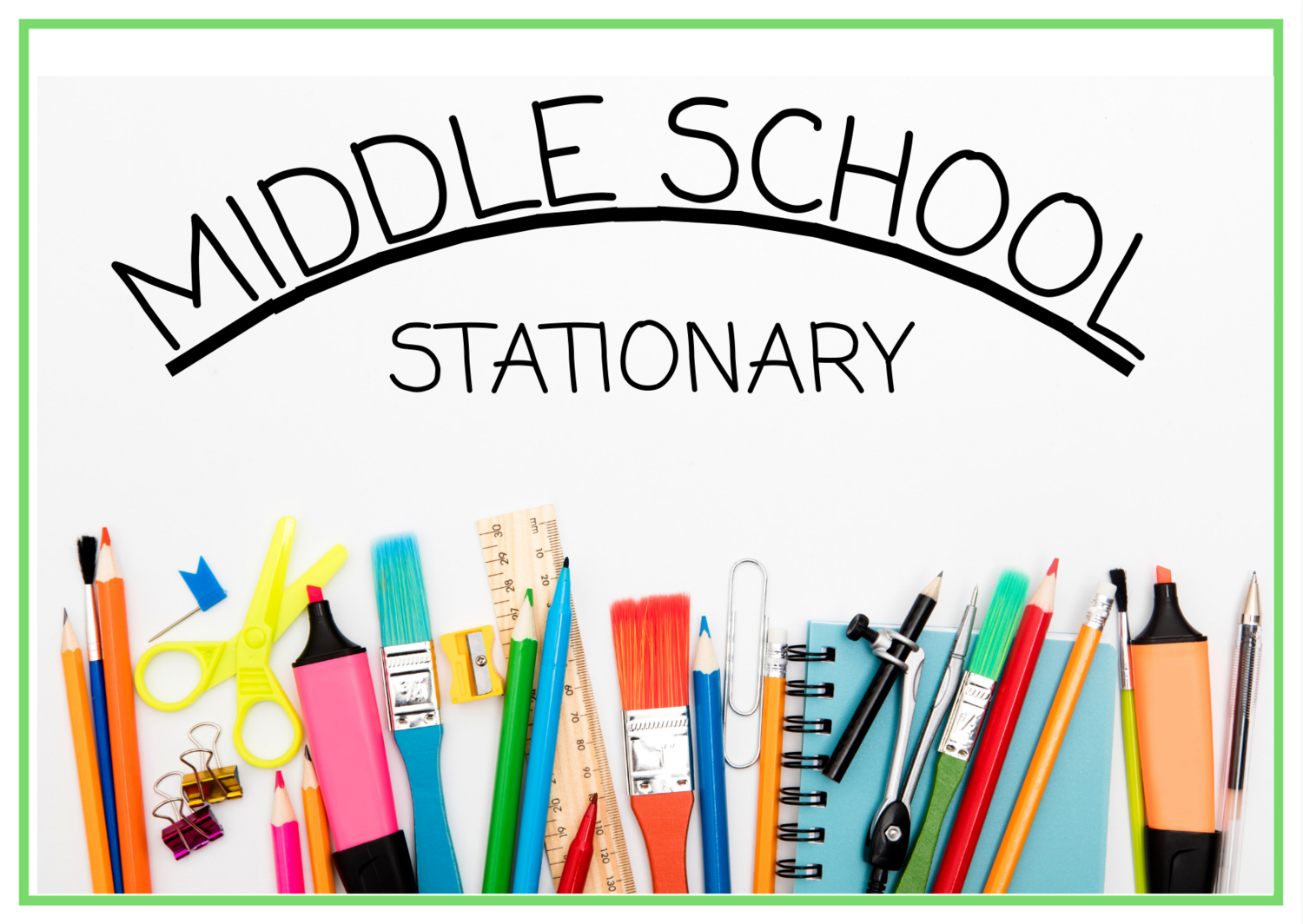 Middle School Stationary