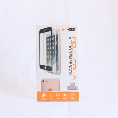 Pellicola vetro temperato 5D iPhone 6 Plus 8G bianco