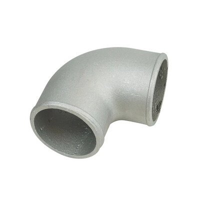 Aluminium Cast Elbow 90 Deg Bend - 63mm (2.5in)
