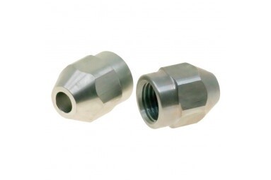 AN-3 TUBE NUTS WITH INTEGRATED SLEEVES STAINLESS SUIT 3/16IN HARD LINE 2PK