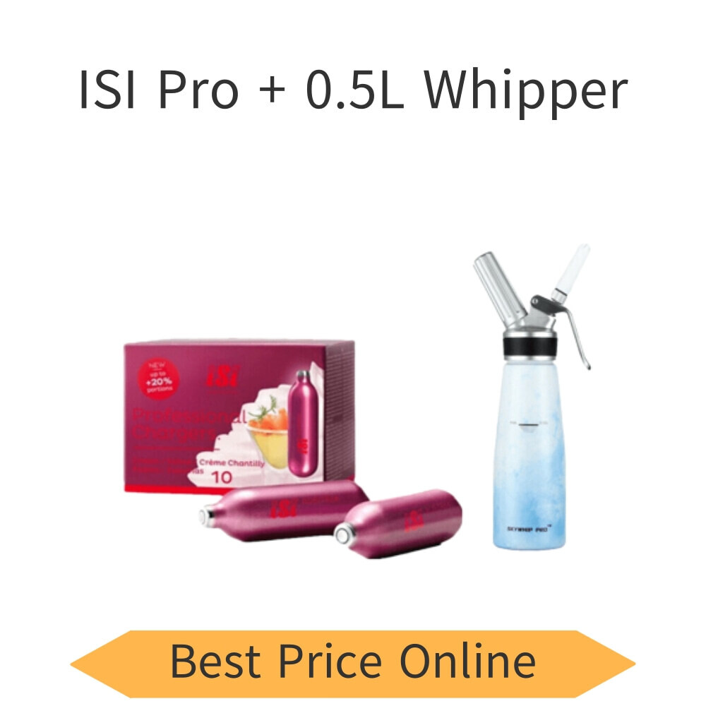 8.4g ISI Pro+ 0.5L Whipper Value Combo