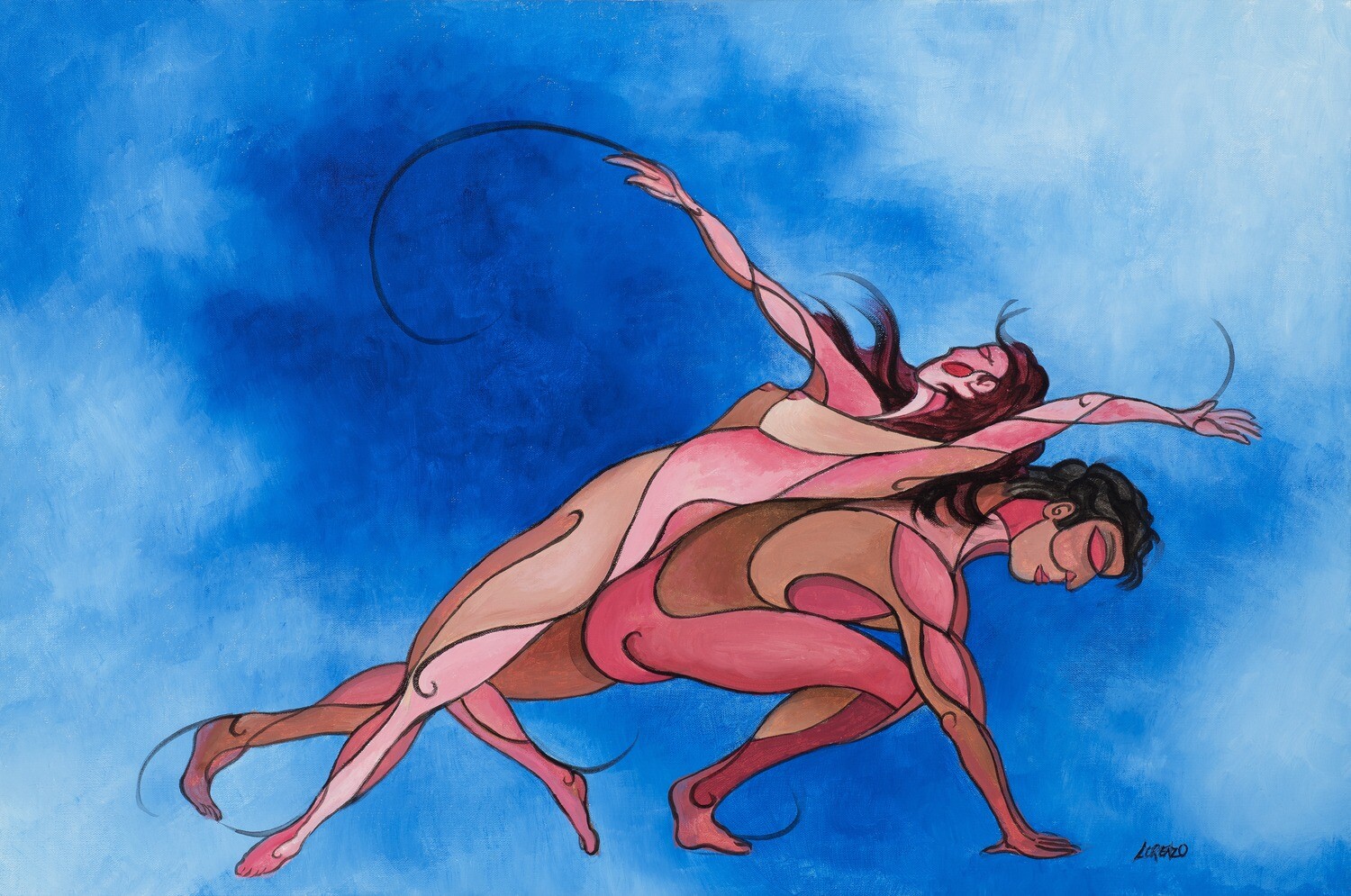 Two Dancers