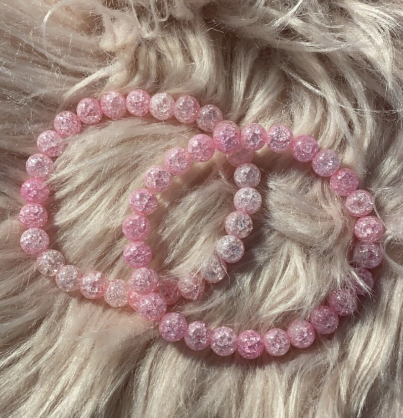Pink fluorite