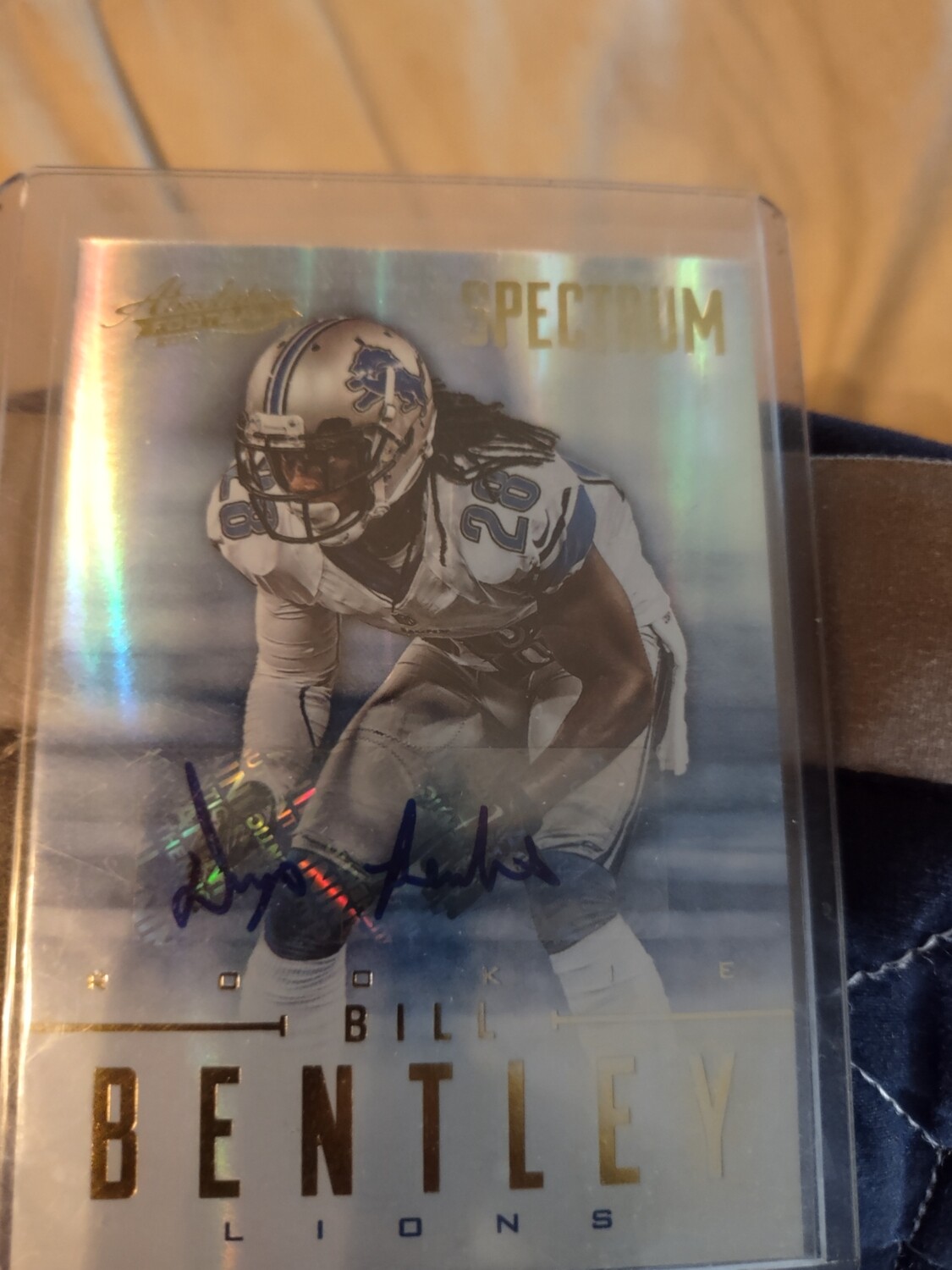 2012 Absolute Football Bill Bentley Spectrum Auto121/299