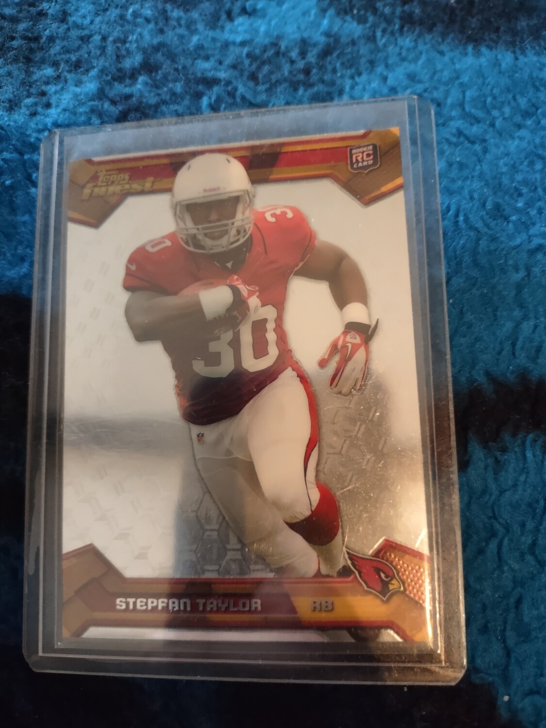 2013 Topps Finest FB Stephan Taylor Rc