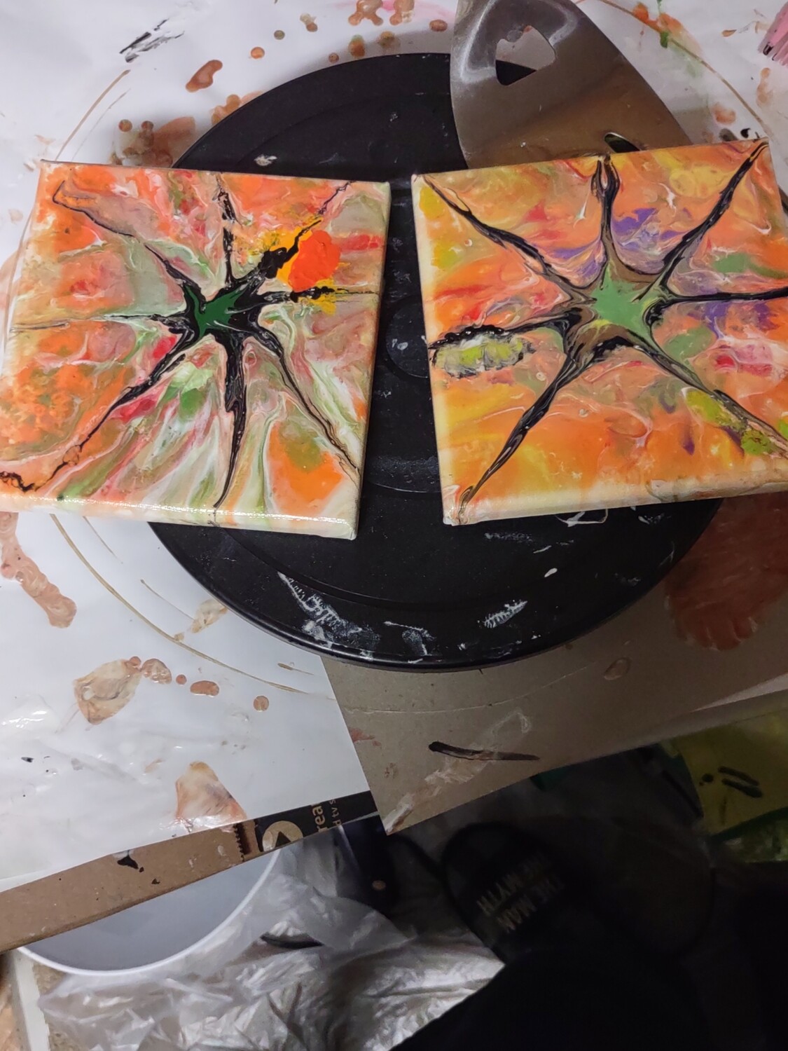 6x6 Pumpkin Ween Pair
