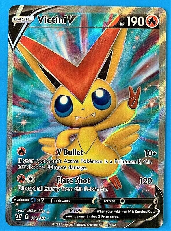 Victini V #144 (Pokemon Battle Styles)