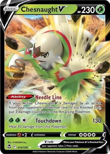 Chesnaught V #15 | Pokemon Silver Tempest
