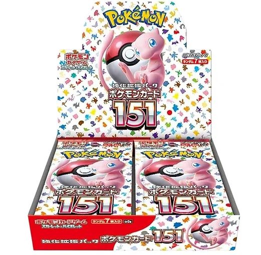 Pokemon 151 Booster Box Japanese