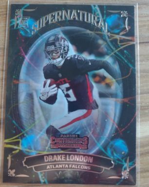 2022 Panini Contenders - Supernatural #SN-DLO Drake London (RC)